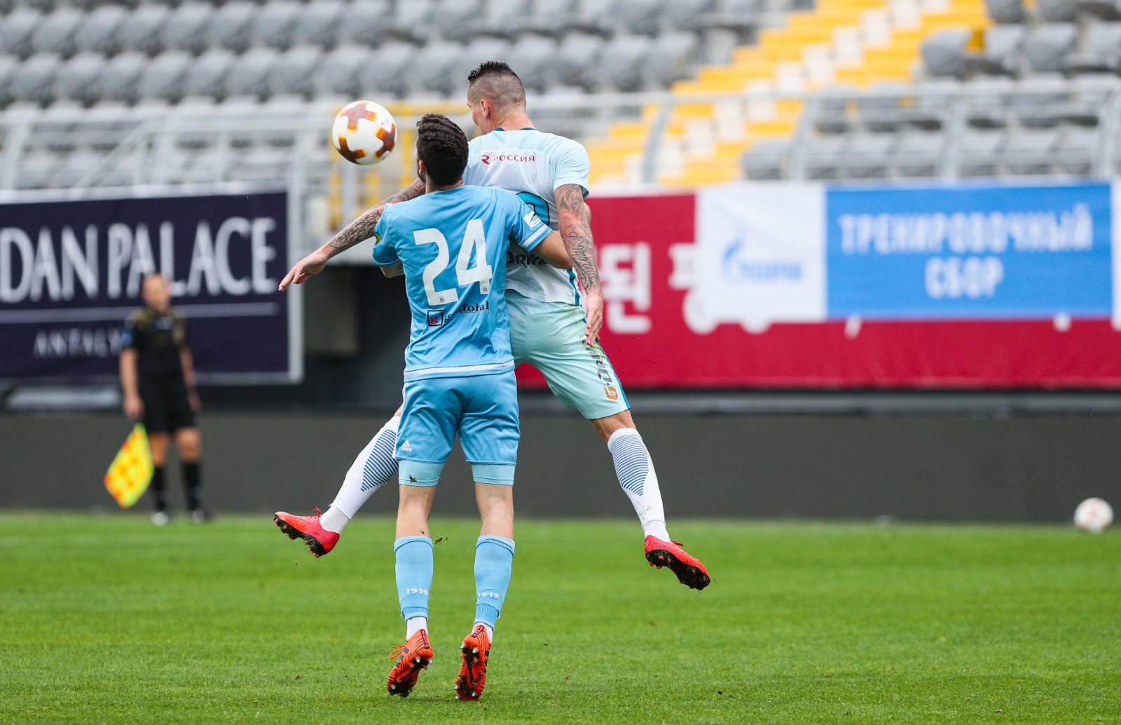 «Газпром» — тренировочные сборы в Турции: 4 февраля, матч «Зенит» — «Слован»