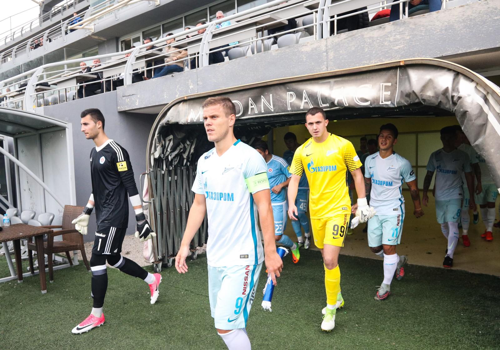 «Газпром» — тренировочные сборы в Турции: 4 февраля, матч «Зенит» — «Слован»