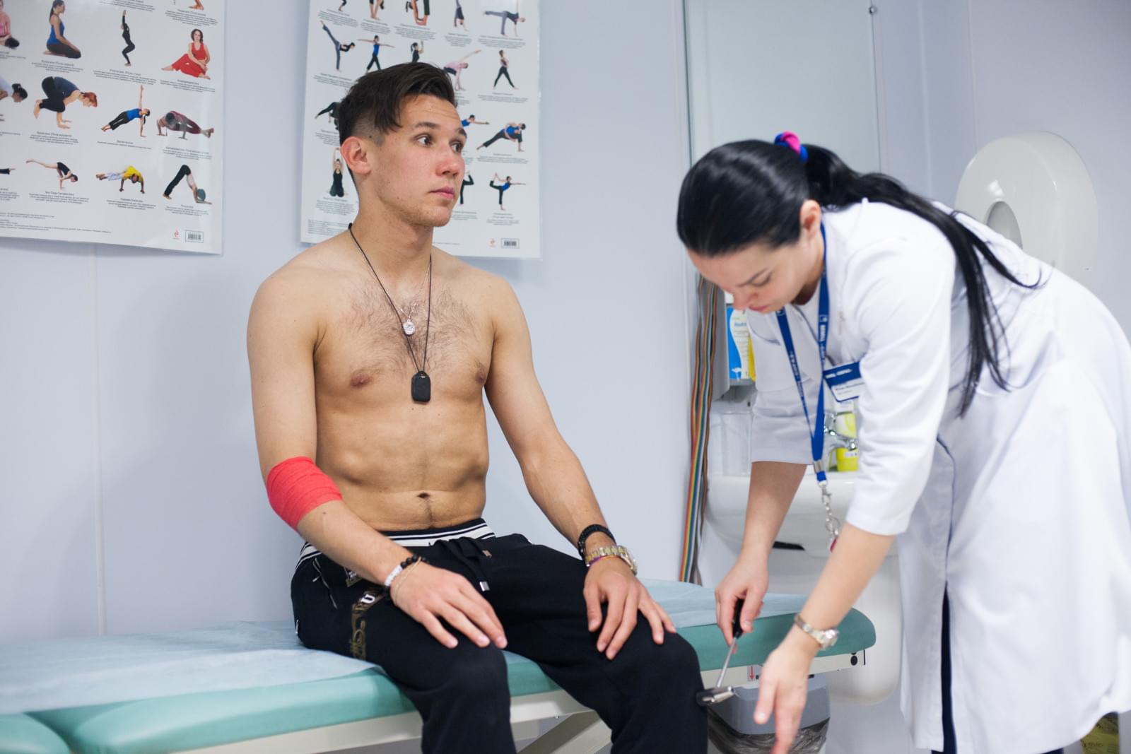 Медосмотр  Эльмира Набиуллина, нового игрока «Зенита»