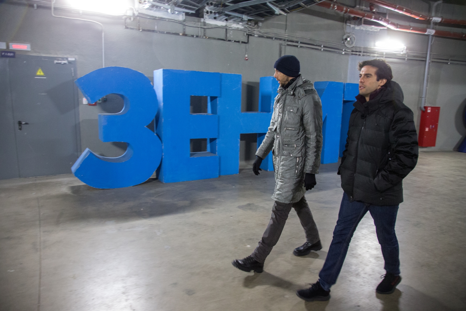 Легендарный футболист Кака посетил стадион «Санкт-Петербург»