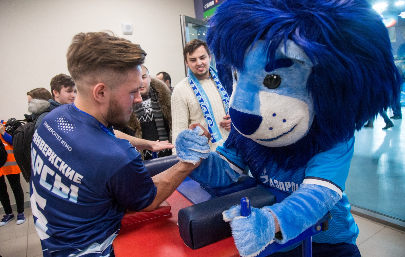 Фан-променад на матче «Зенит» — «РБ Лейпциг»