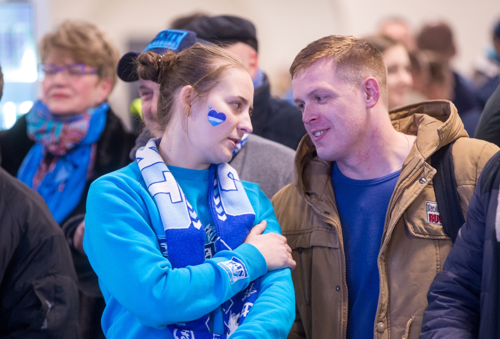 Фан-променад на матче «Зенит» — «РБ Лейпциг»