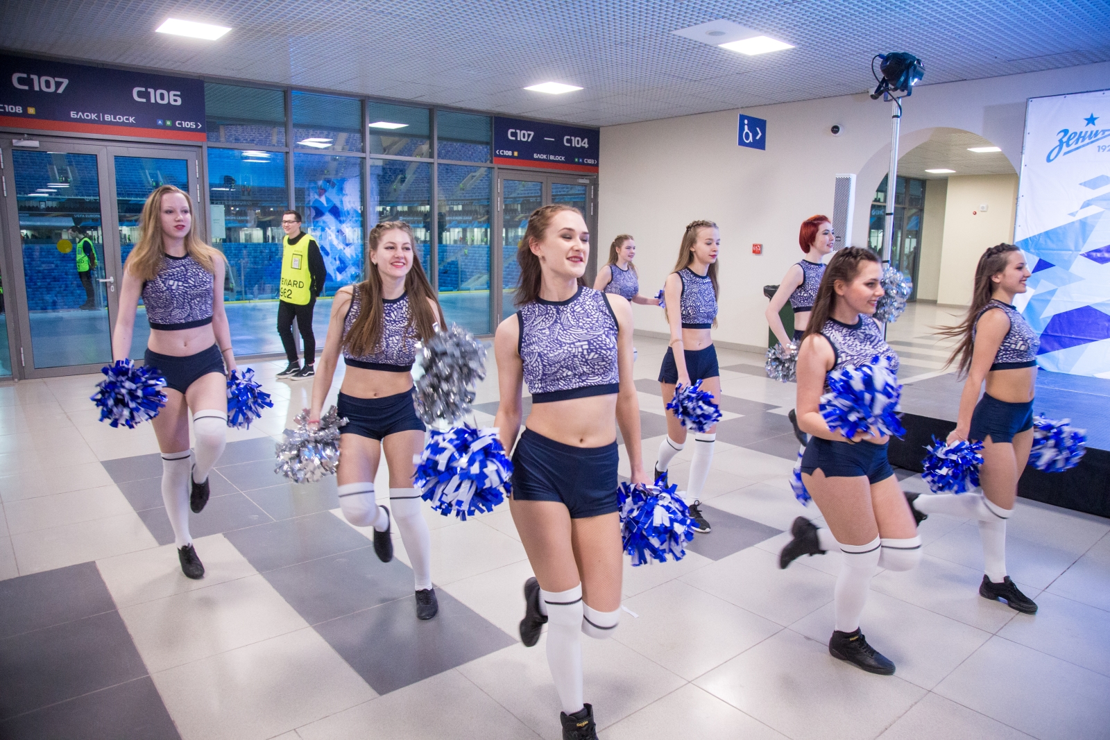 Фан-променад на матче «Зенит» — «РБ Лейпциг»