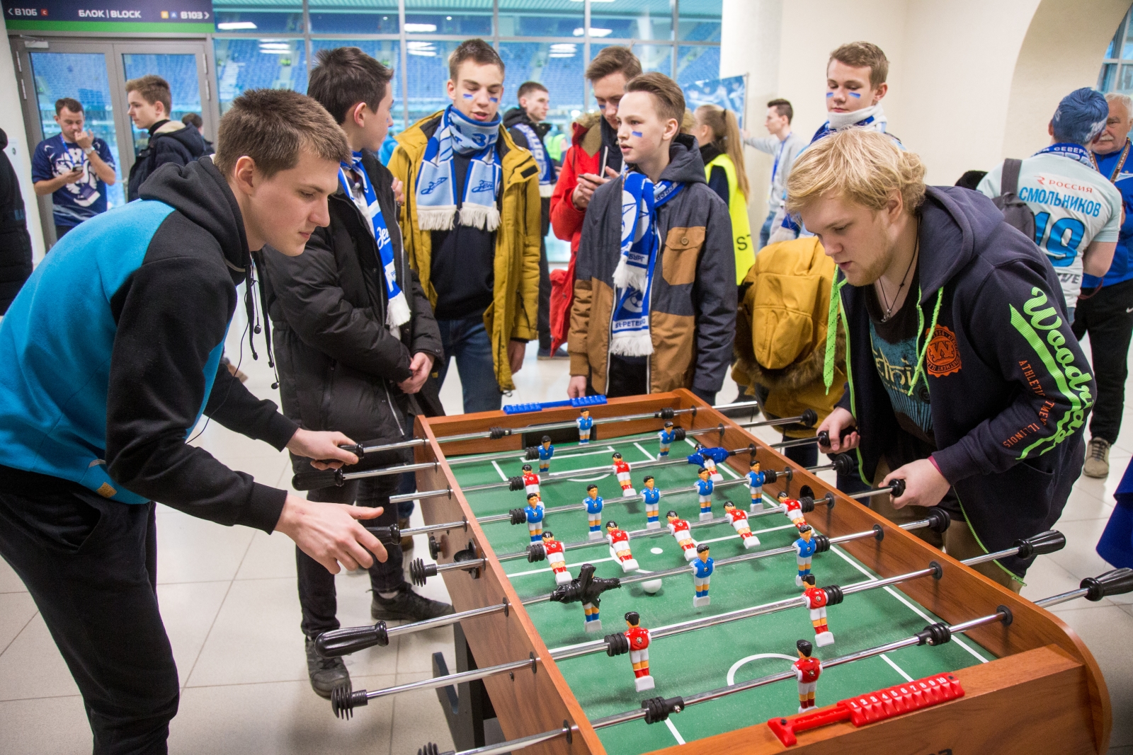 Фан-променад на матче «Зенит» — «РБ Лейпциг»