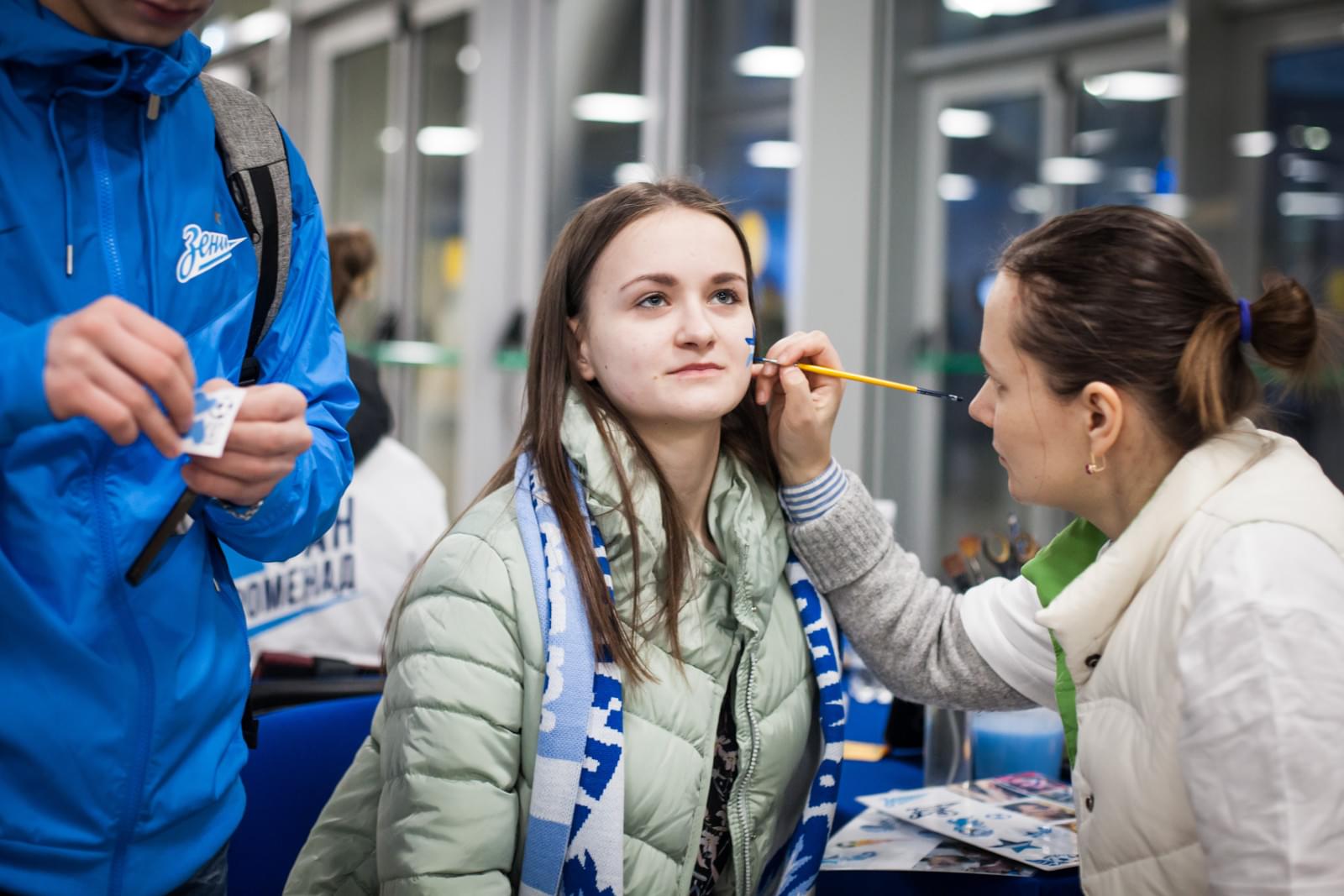 «Фан-Променад» на матче «Зенит» — «РБ Лейпциг»