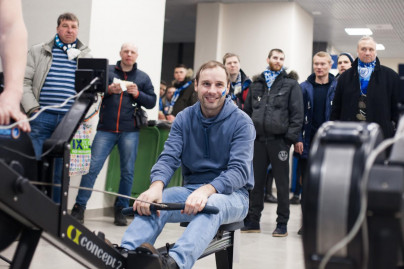 «Фан-Променад» на матче «Зенит» — «РБ Лейпциг»