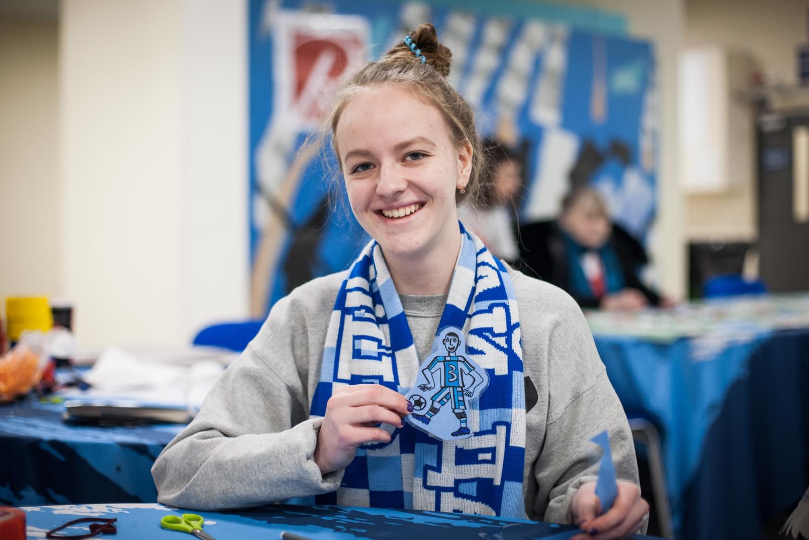 «Фан-Променад» на матче «Зенит» — «РБ Лейпциг»