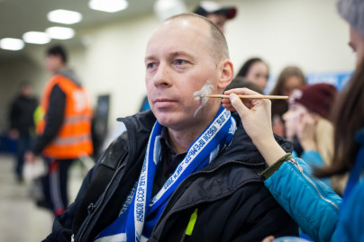 «Фан-Променад» на матче «Зенит» — «РБ Лейпциг»