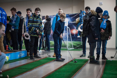 «Фан-Променад» на матче «Зенит» — «РБ Лейпциг»