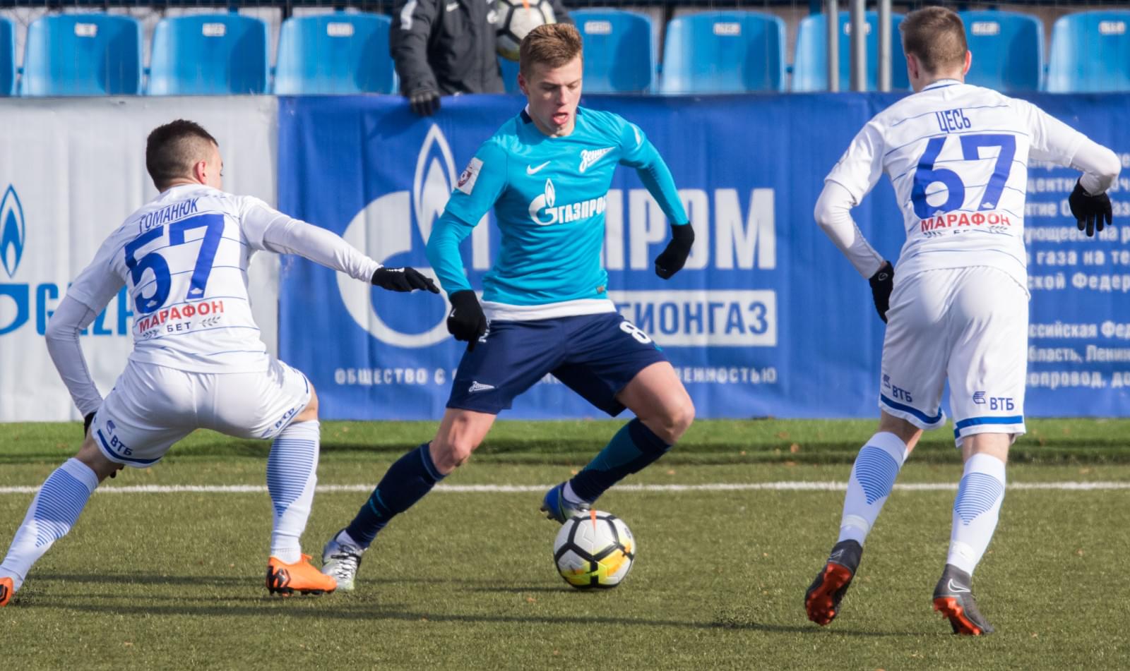 РОСГОССТРАХ-первенство молодежных составов РФПЛ 2017/18, «Зенит»-М — «Динамо»-М