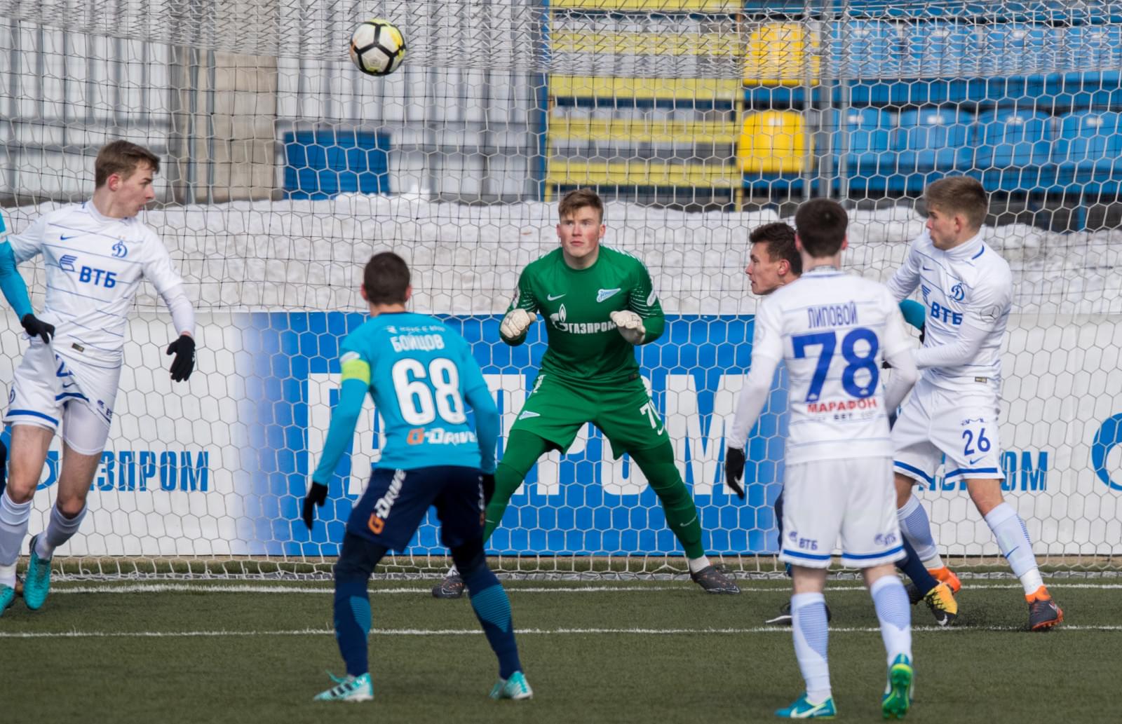 РОСГОССТРАХ-первенство молодежных составов РФПЛ 2017/18, «Зенит»-М — «Динамо»-М