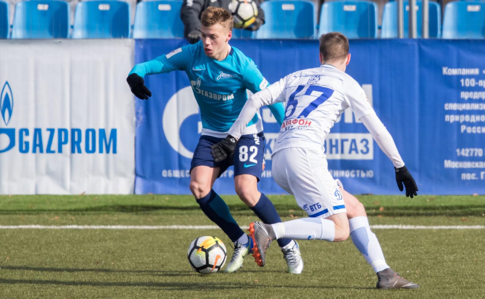 РОСГОССТРАХ-первенство молодежных составов РФПЛ 2017/18, «Зенит»-М — «Динамо»-М