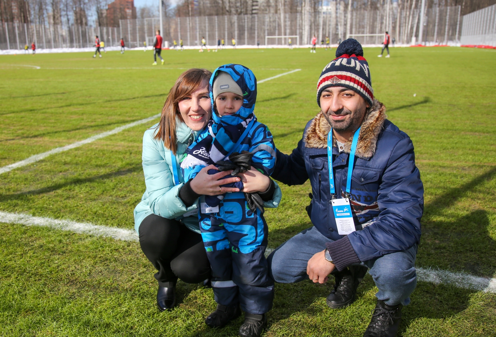 Дмитрий Самедов  в гостях  у «Зенита»