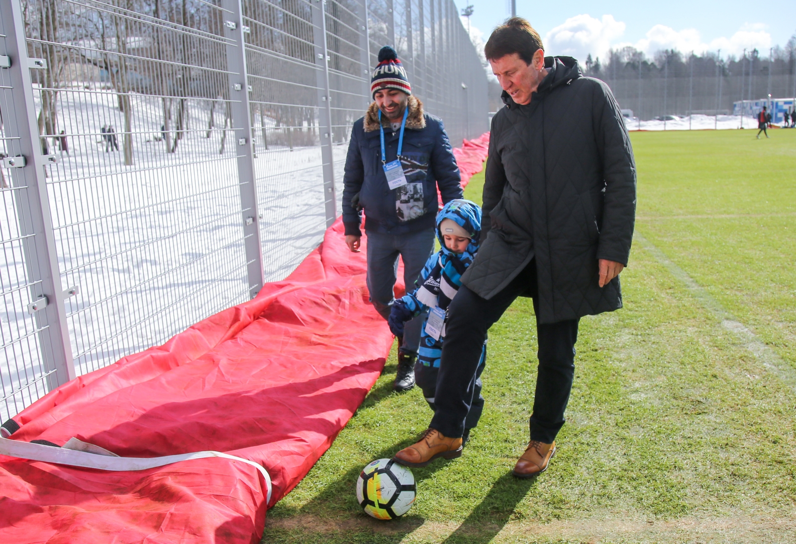 Дмитрий Самедов  в гостях  у «Зенита»