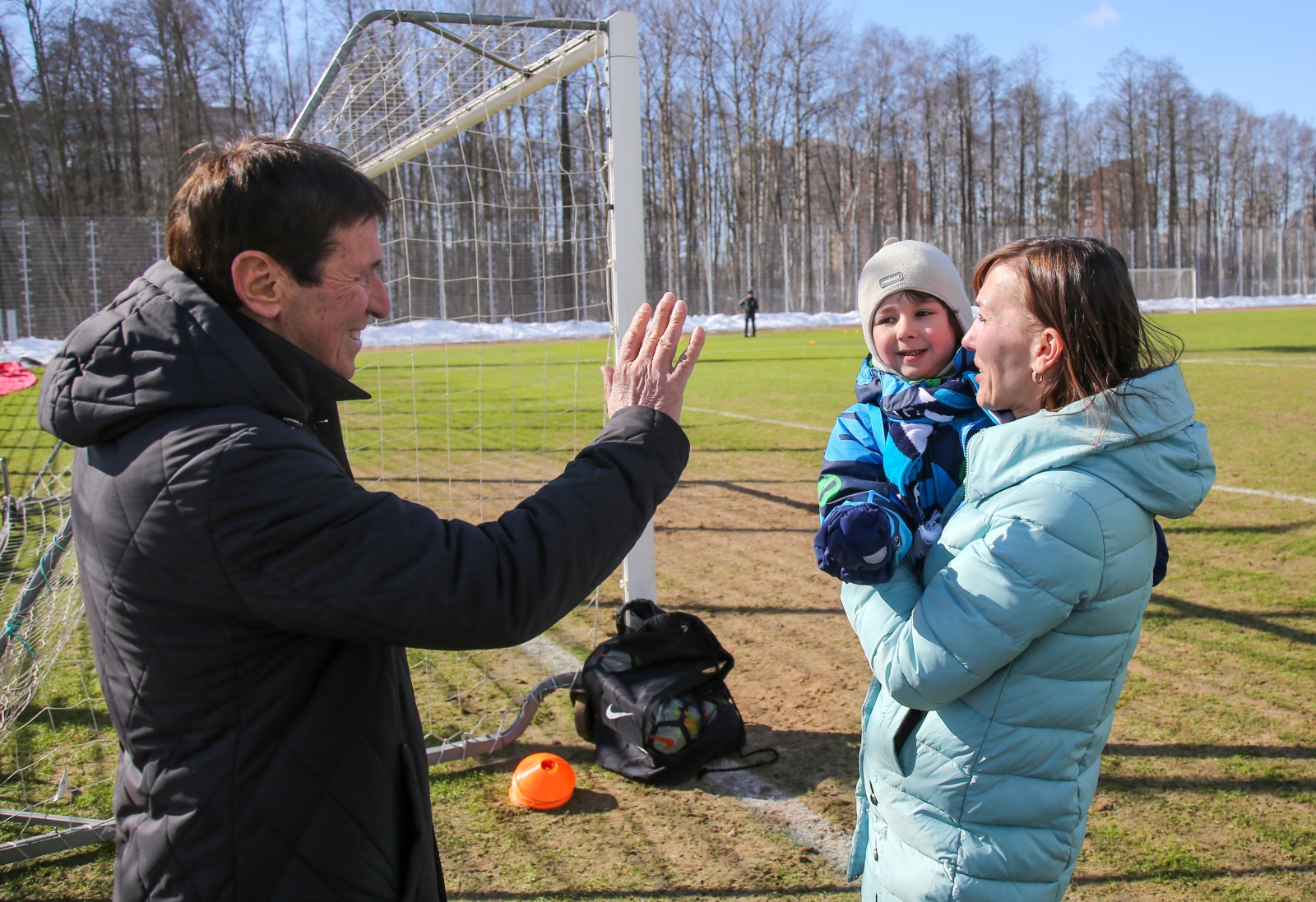 Дмитрий Самедов  в гостях  у «Зенита»