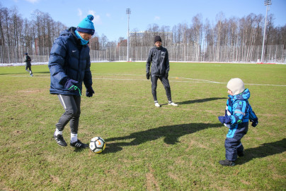 Дмитрий Самедов  в гостях  у «Зенита»