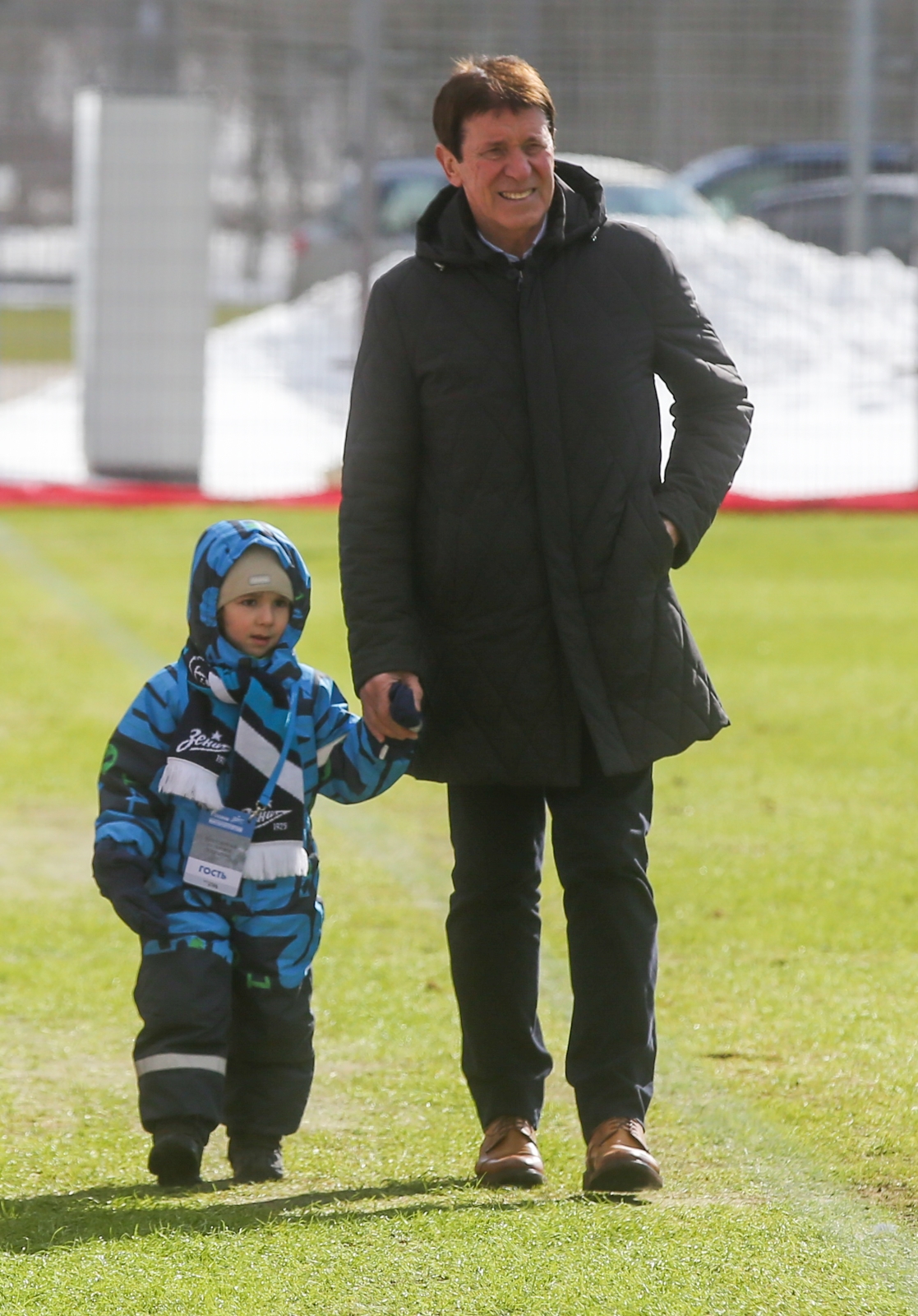 Дмитрий Самедов  в гостях  у «Зенита»