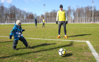 Дмитрий Самедов  в гостях  у «Зенита»