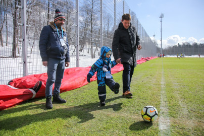 Дмитрий Самедов  в гостях  у «Зенита»
