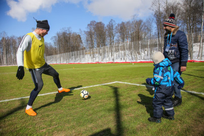 Дмитрий Самедов  в гостях  у «Зенита»