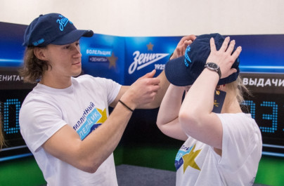 Фан-променад на матче «Зенит» — СКА-Хабаровск