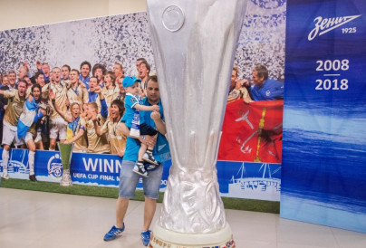 Фан-променад на матче «Зенит» — СКА-Хабаровск