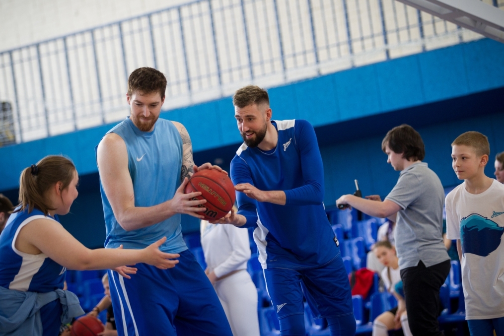 Открытая тренировка БК «Зенит»