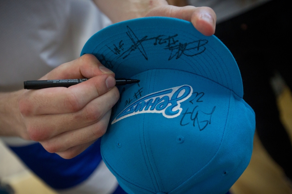 Открытая тренировка БК «Зенит»