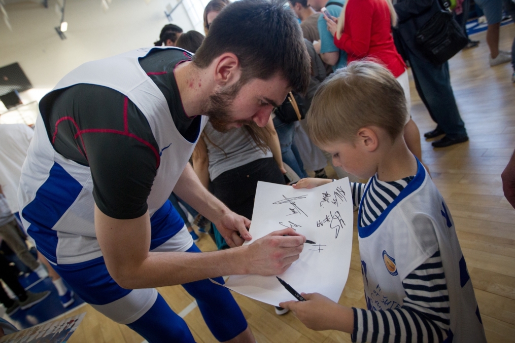 Открытая тренировка БК «Зенит»