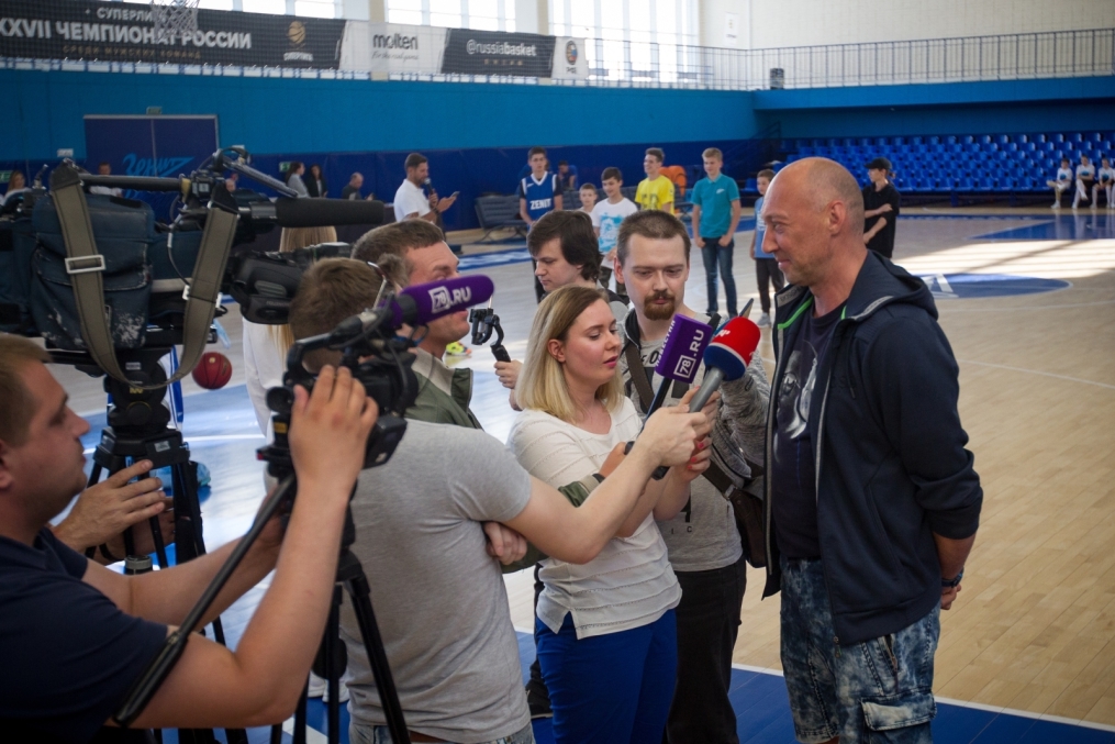 Открытая тренировка БК «Зенит»