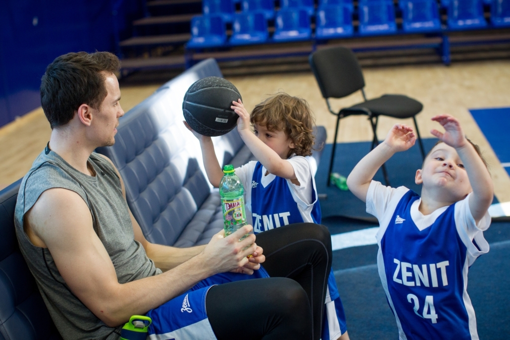 Открытая тренировка БК «Зенит»