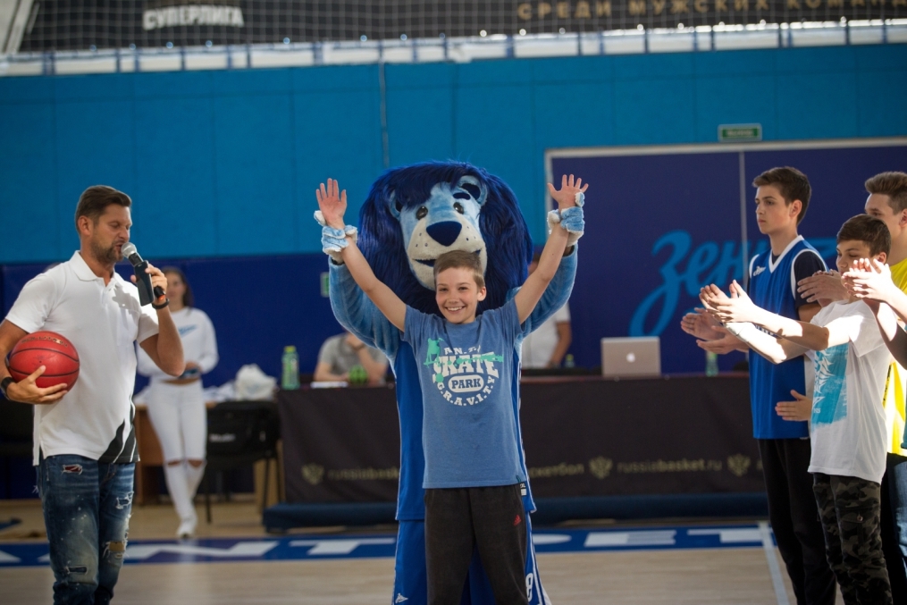 Открытая тренировка БК «Зенит»