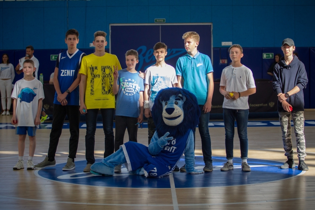 Открытая тренировка БК «Зенит»