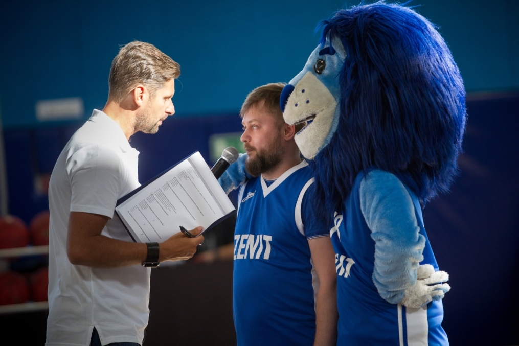 Открытая тренировка БК «Зенит»