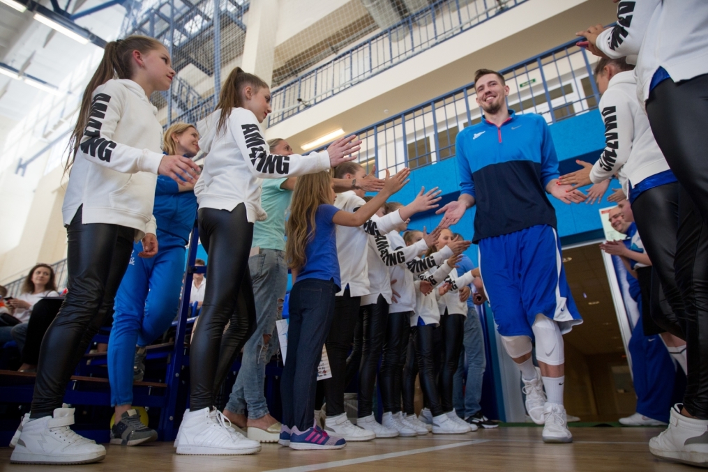 Открытая тренировка БК «Зенит»