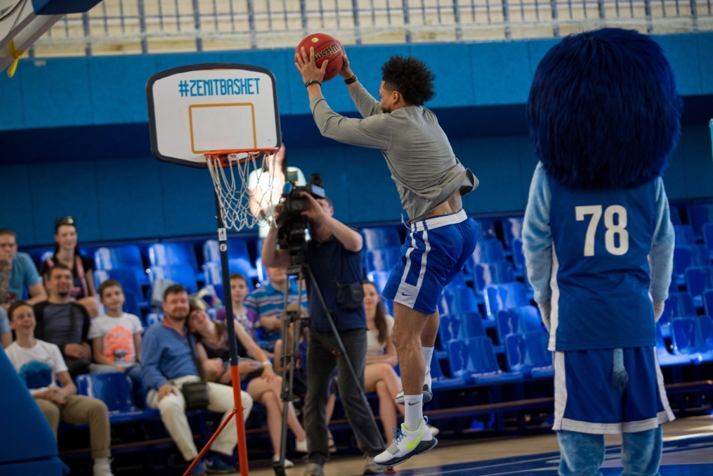 Открытая тренировка БК «Зенит»