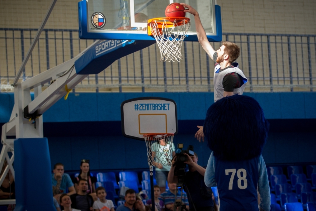 Открытая тренировка БК «Зенит»