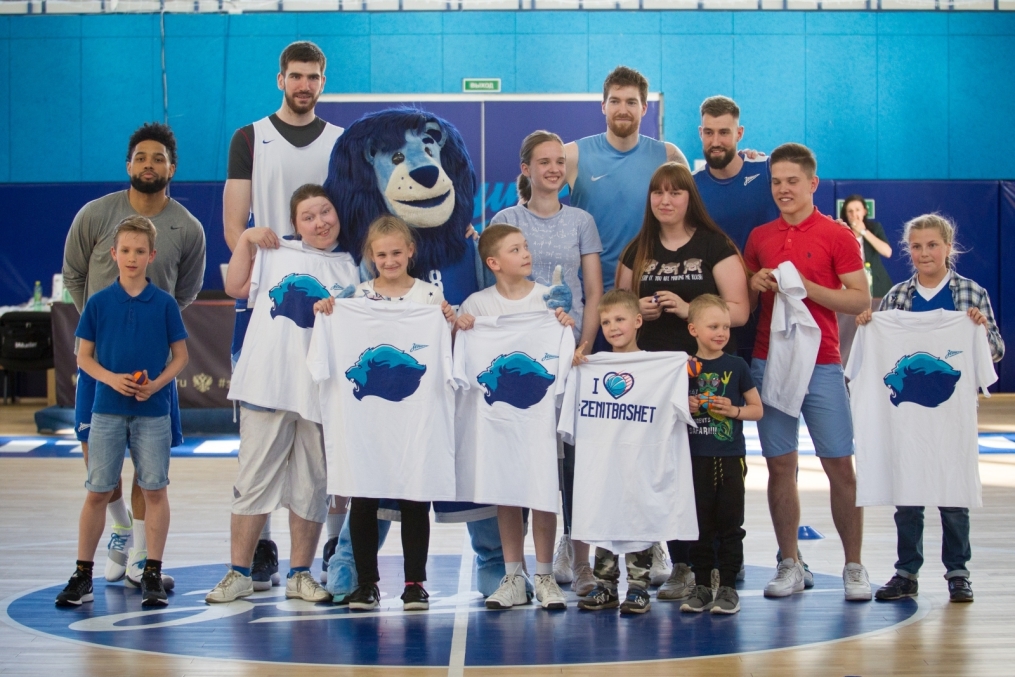 Открытая тренировка БК «Зенит»