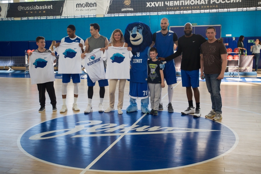 Открытая тренировка БК «Зенит»