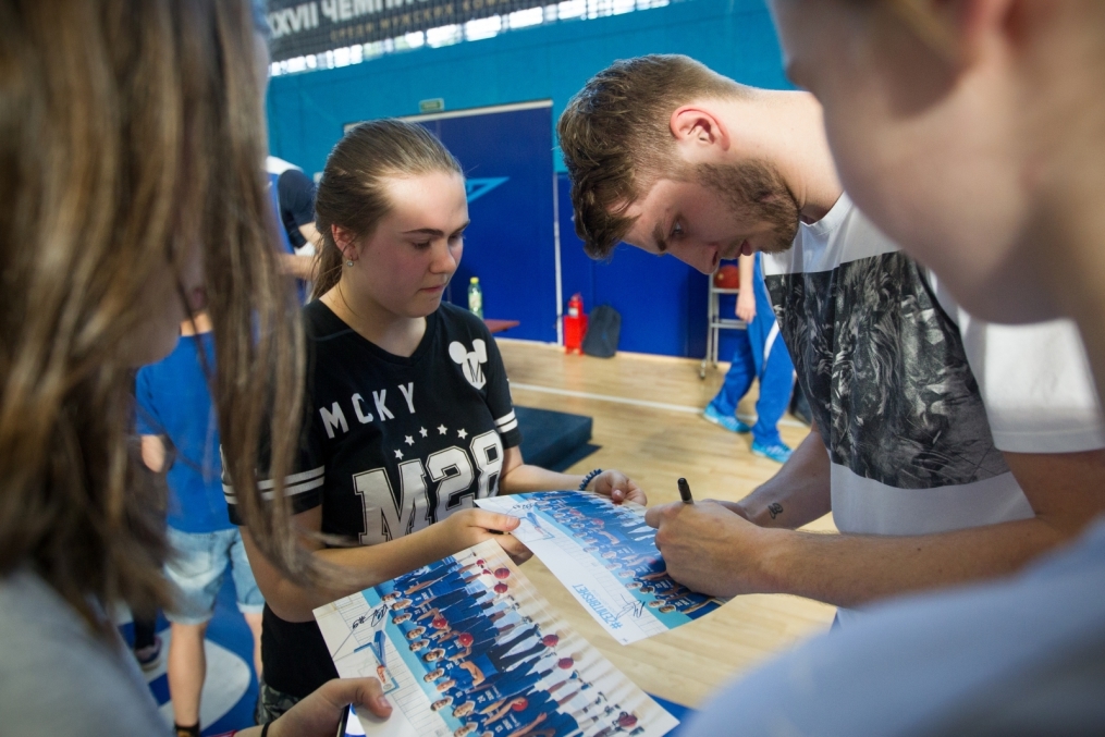 Открытая тренировка БК «Зенит»