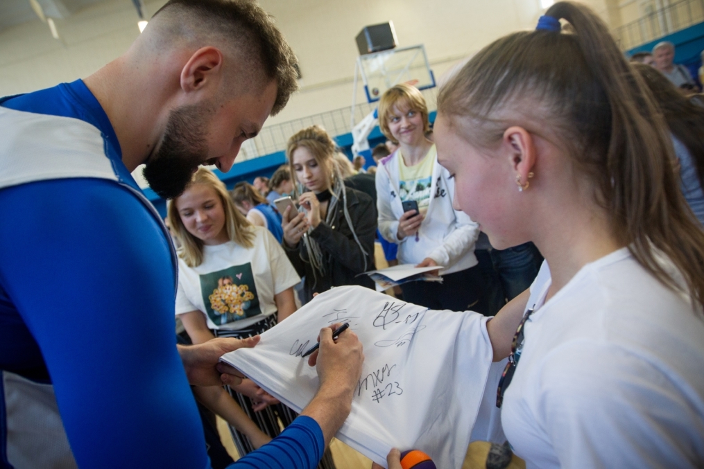 Открытая тренировка БК «Зенит»