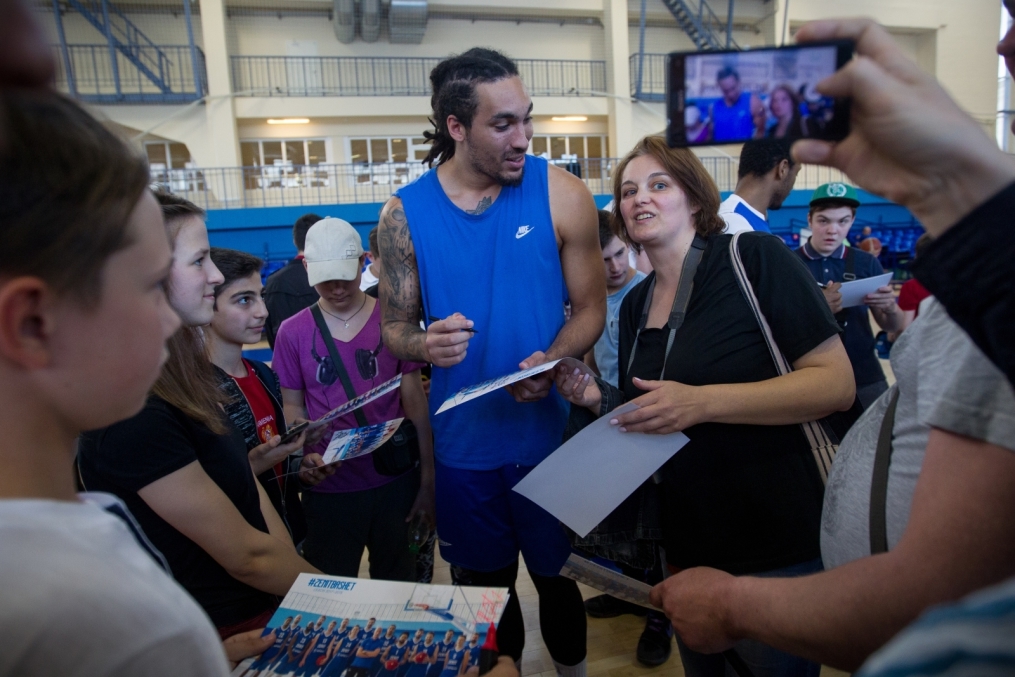 Открытая тренировка БК «Зенит»