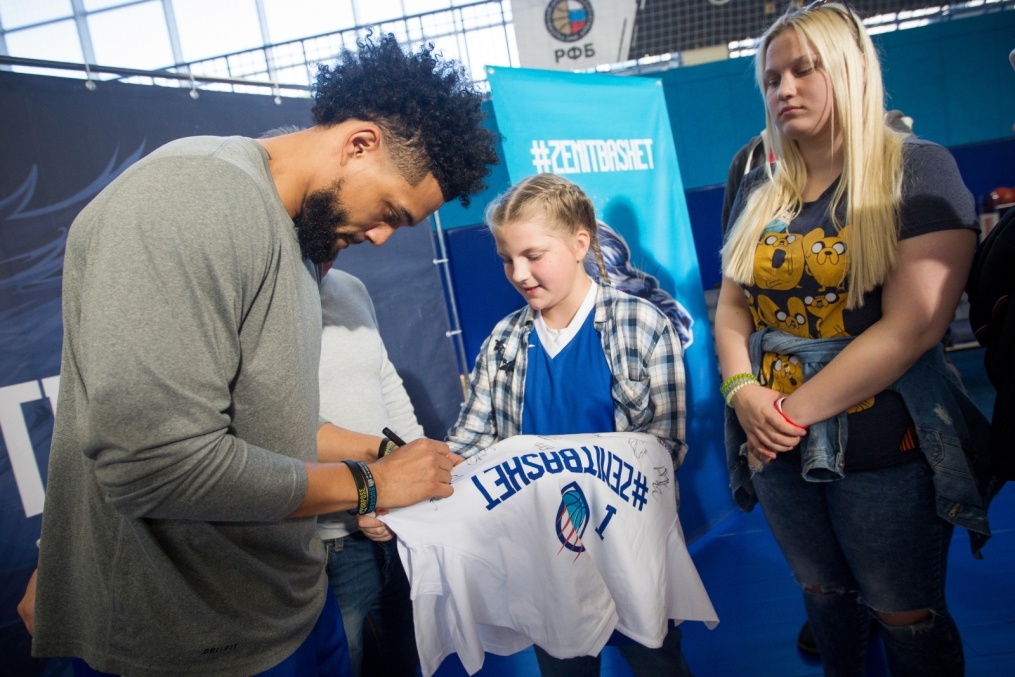 Открытая тренировка БК «Зенит»