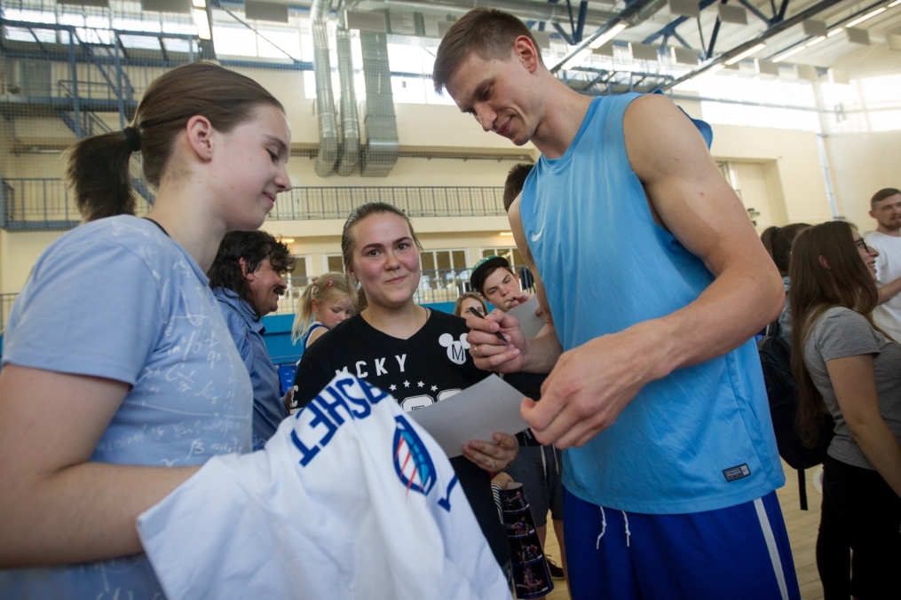 Открытая тренировка БК «Зенит»