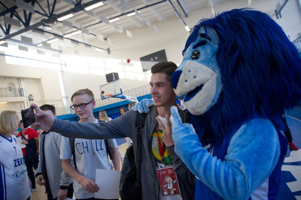 Открытая тренировка БК «Зенит»