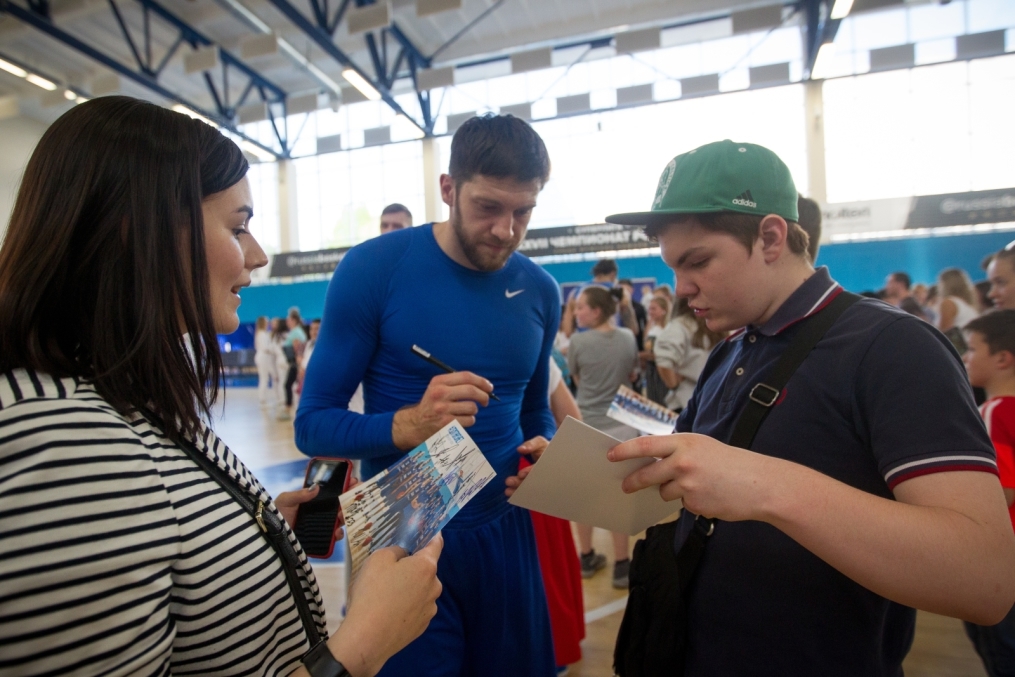 Открытая тренировка БК «Зенит»