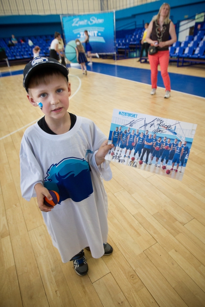 Открытая тренировка БК «Зенит»