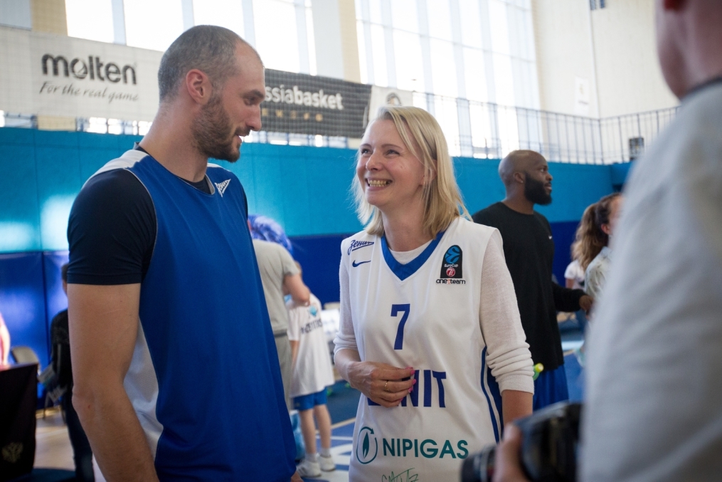 Открытая тренировка БК «Зенит»