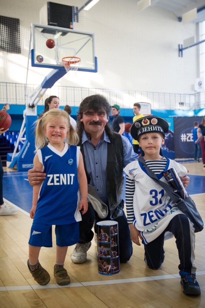 Открытая тренировка БК «Зенит»