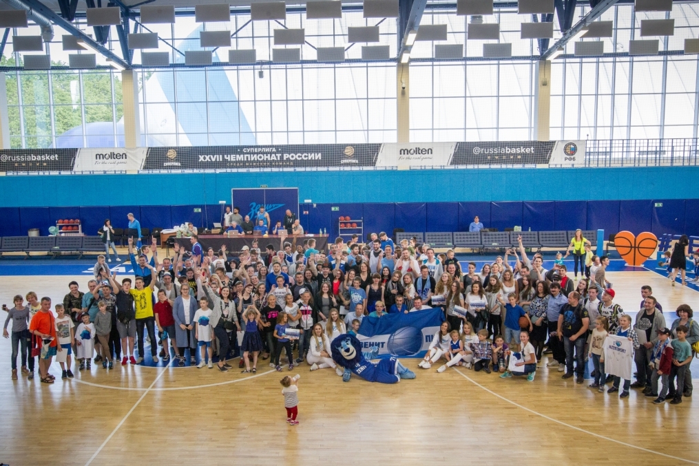 Открытая тренировка БК «Зенит»